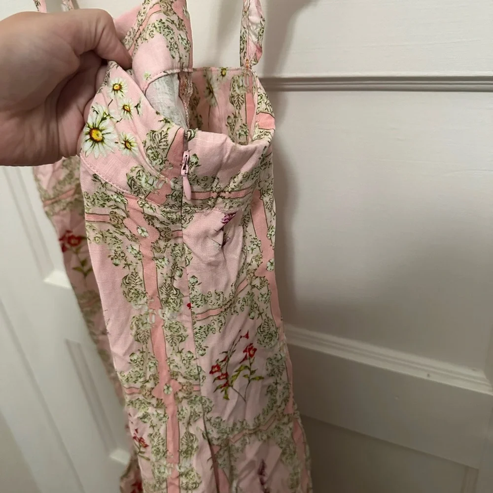 Floral Pink Dress - Picture 2 of 6